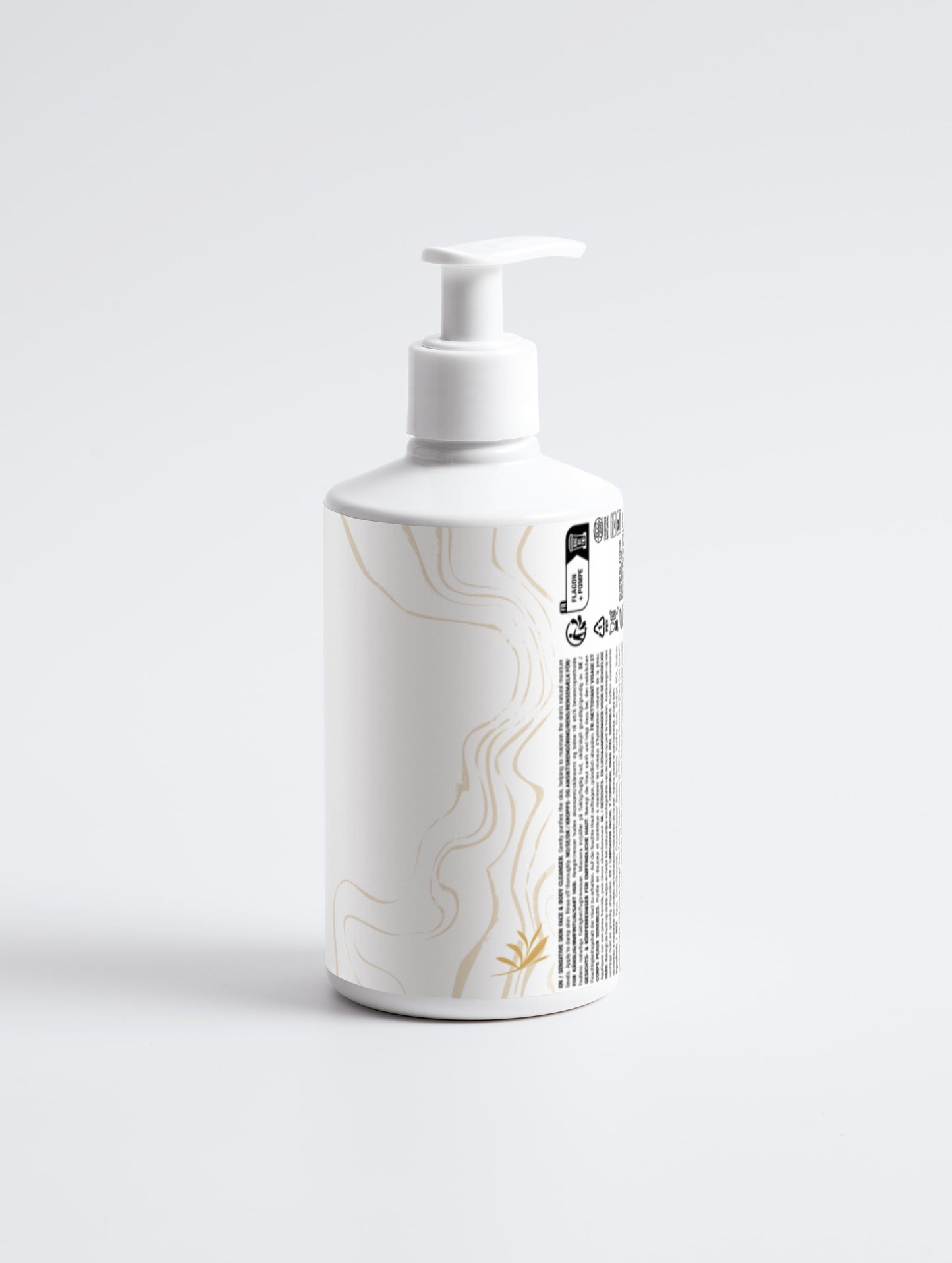 Nettoyant visage et corps pour peaux sensibles