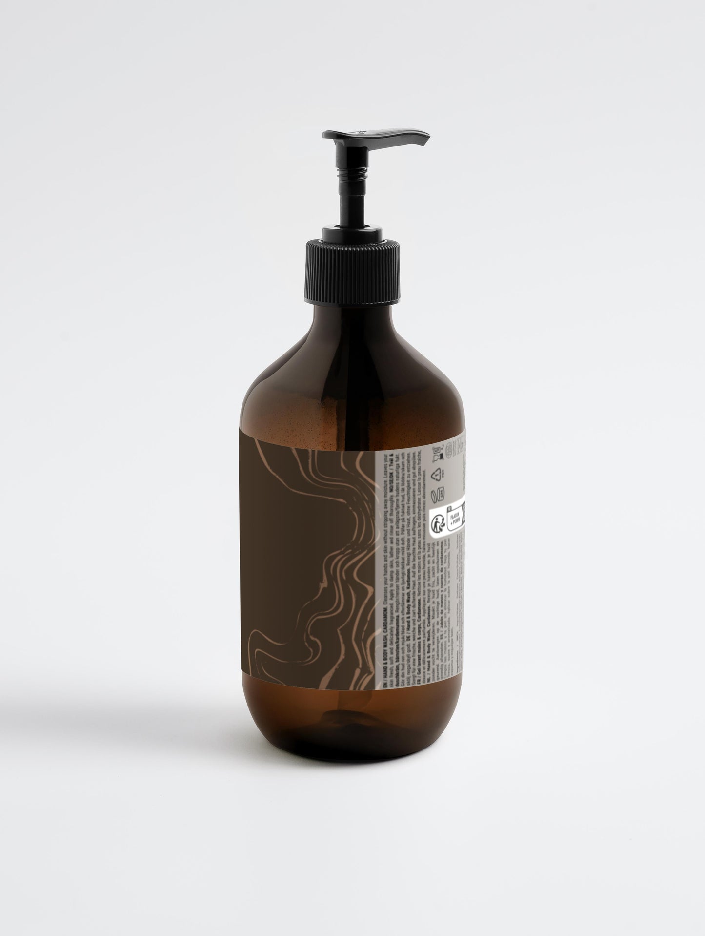 Gel douche et bain, gingembre et cardamome fumée