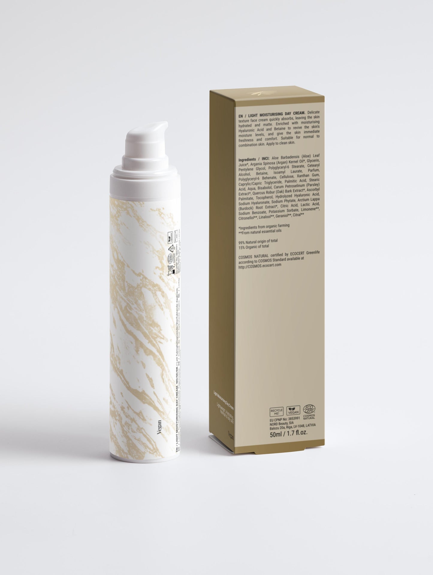 Crème de jour hydratante légère